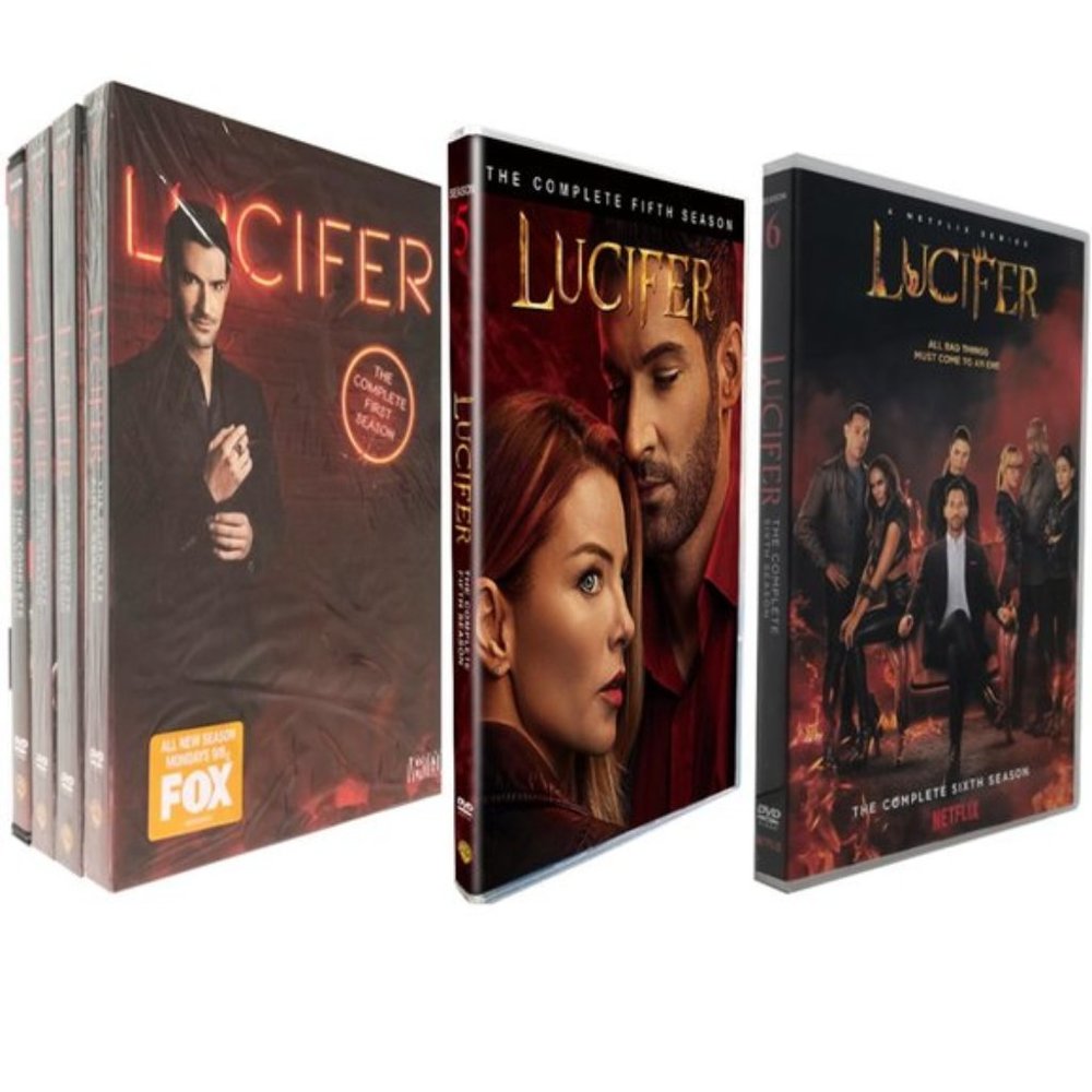 Lucifer Season 1-6 1 2 3 4 5 6  DVD New Sealed   Region 1